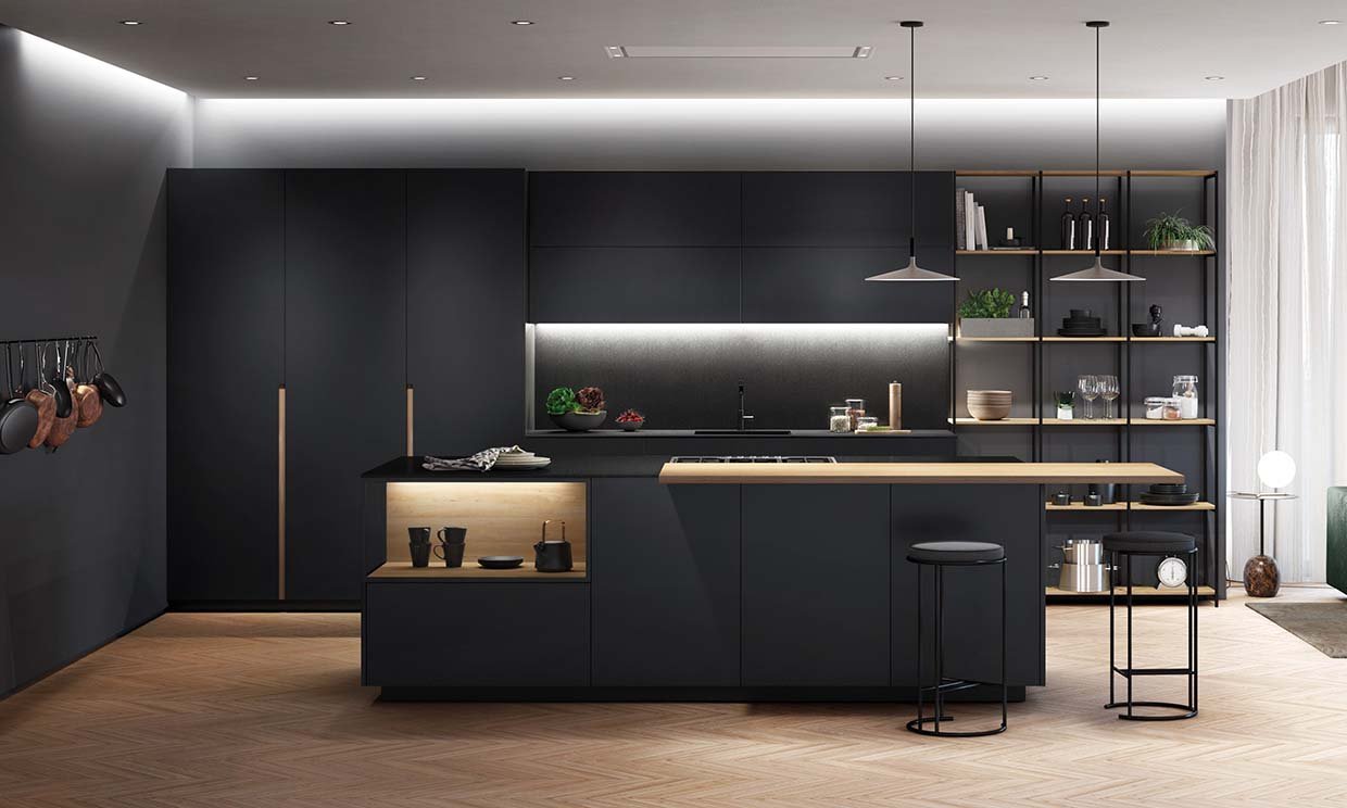 Cocina blanca